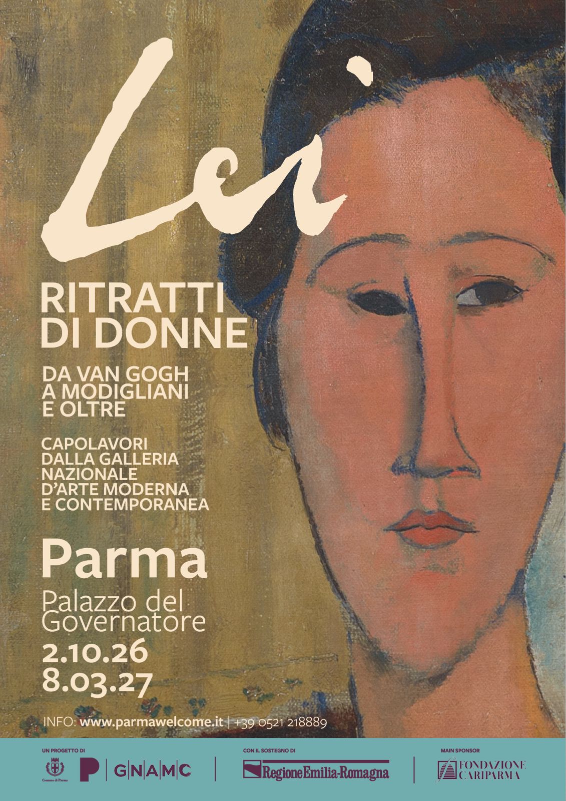 LEI. Ritratti di donne, da Van Gogh a Modigliani e oltre.